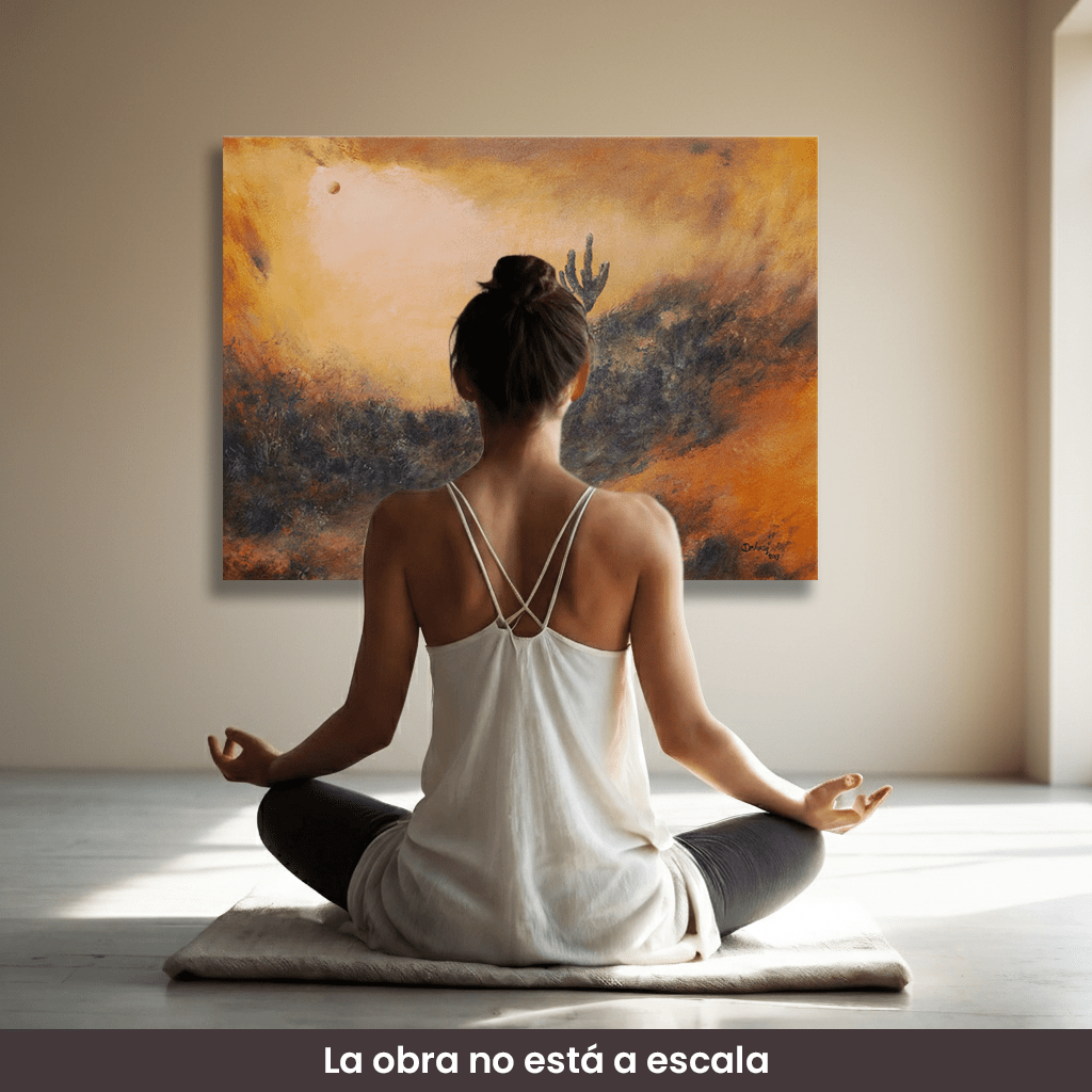 Cuadro de arte | "Te estaba buscando, deseando, anhelando", Campo energético de consciencia de 400