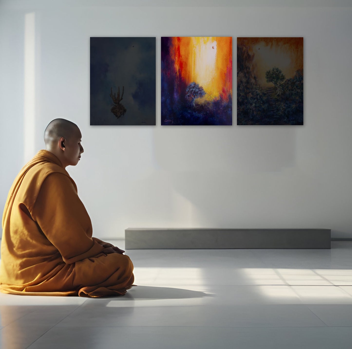 Cuadro de arte | "Consciente de mi mismo", Campo energético de consciencia de 430