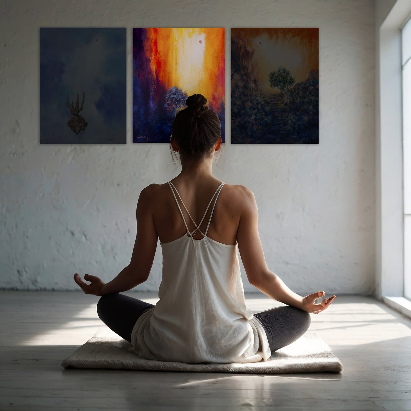Cuadro de arte | "Consciente de mi mismo", Campo energético de consciencia de 430