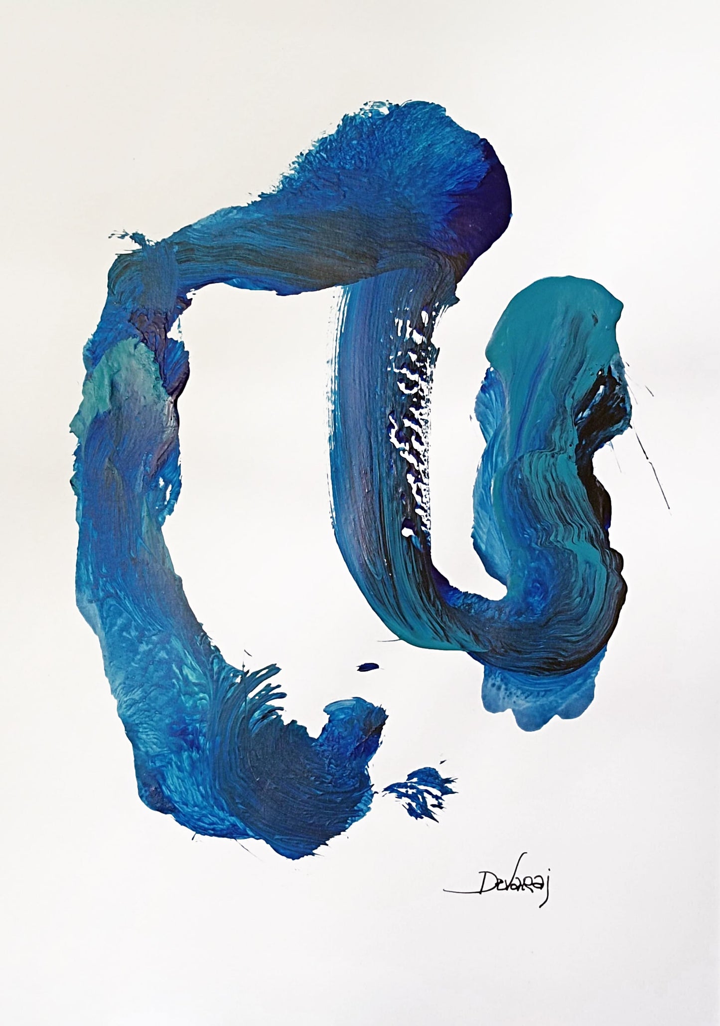 Arte Pintura | Deva 02, Campo energético de consciencia 400