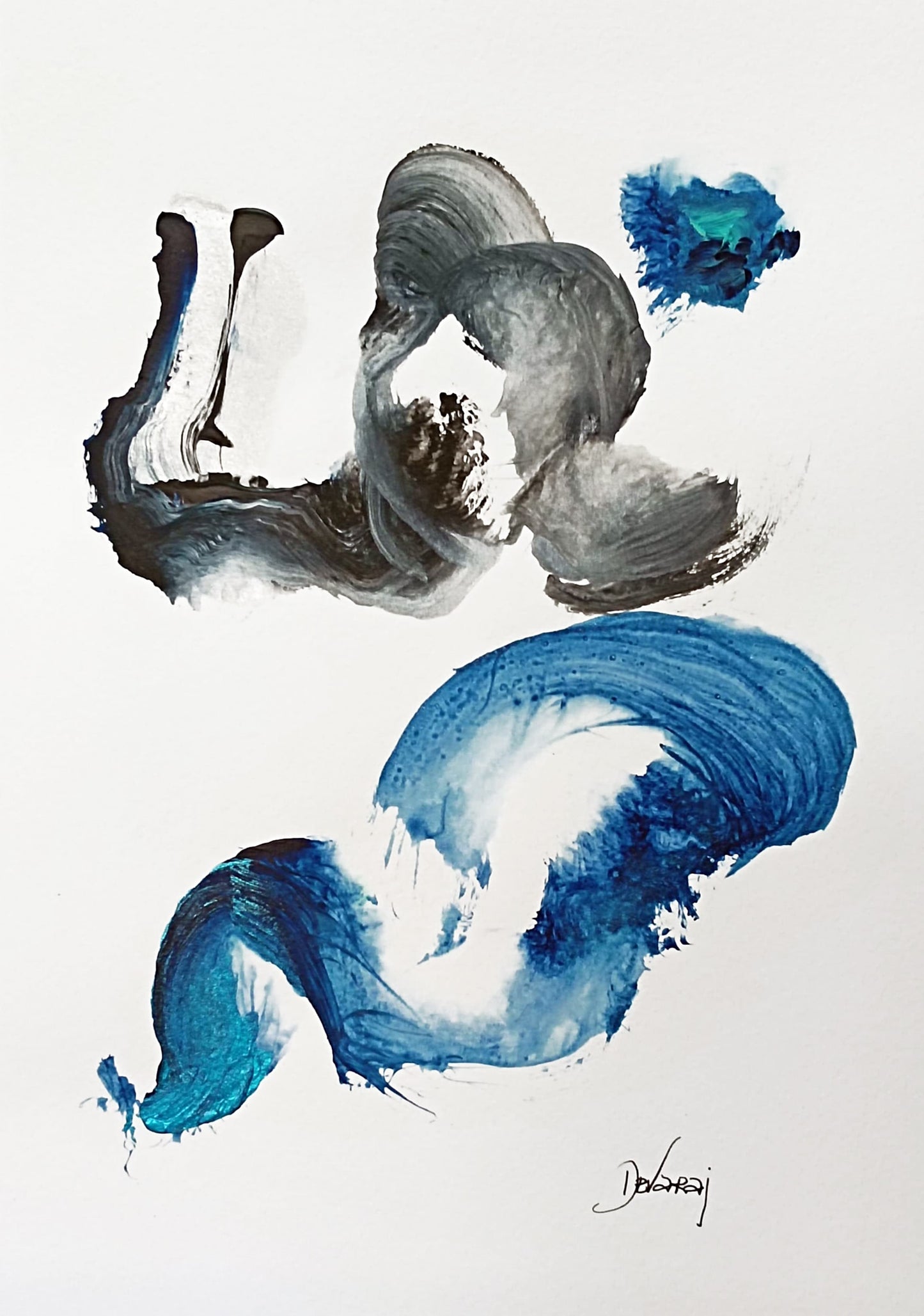 Arte Pintura | Deva 08, Campo energético de consciencia 500