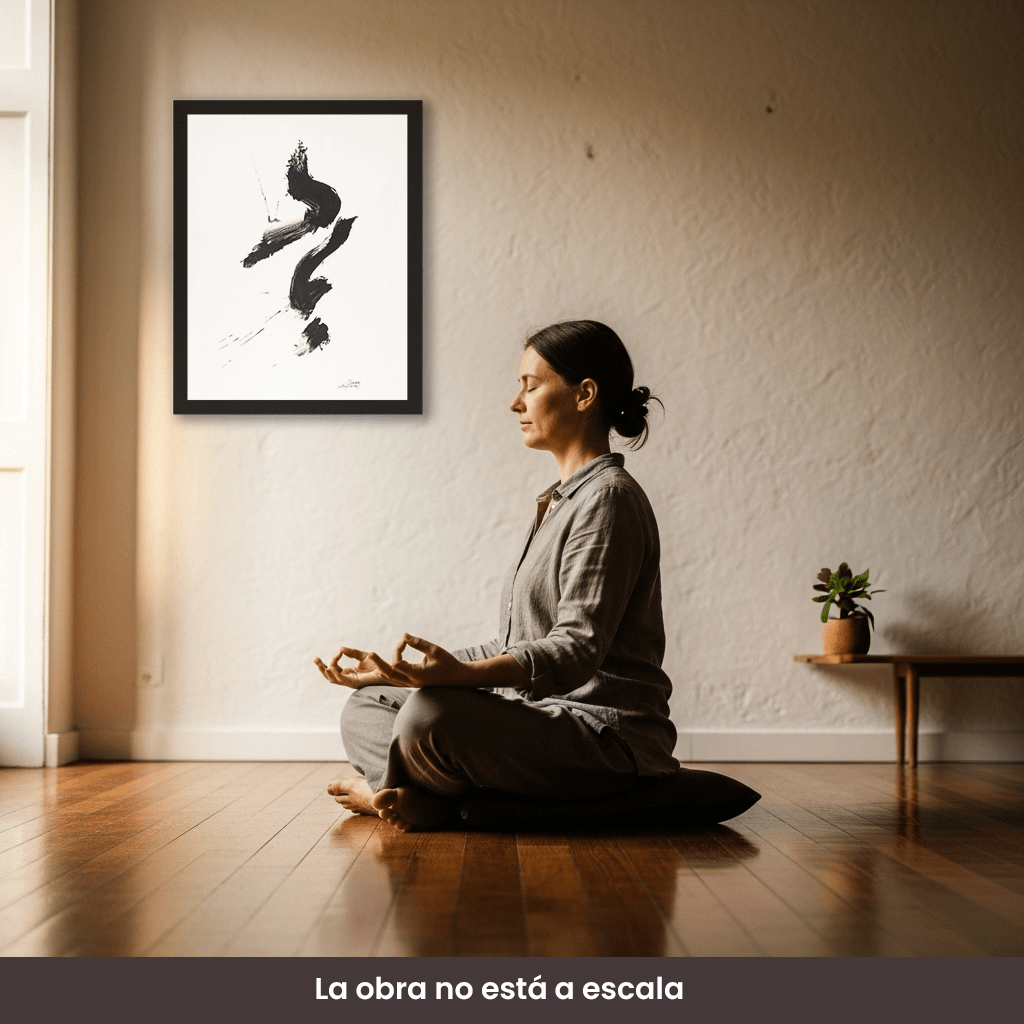 Arte Pintura | La alegría del Zen #037, Campo energético de consciencia de 350