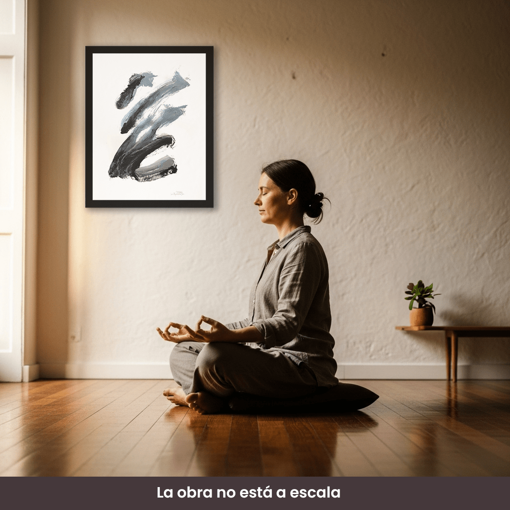 Arte Pintura | La alegría del Zen #012, Campo energético de consciencia de 400