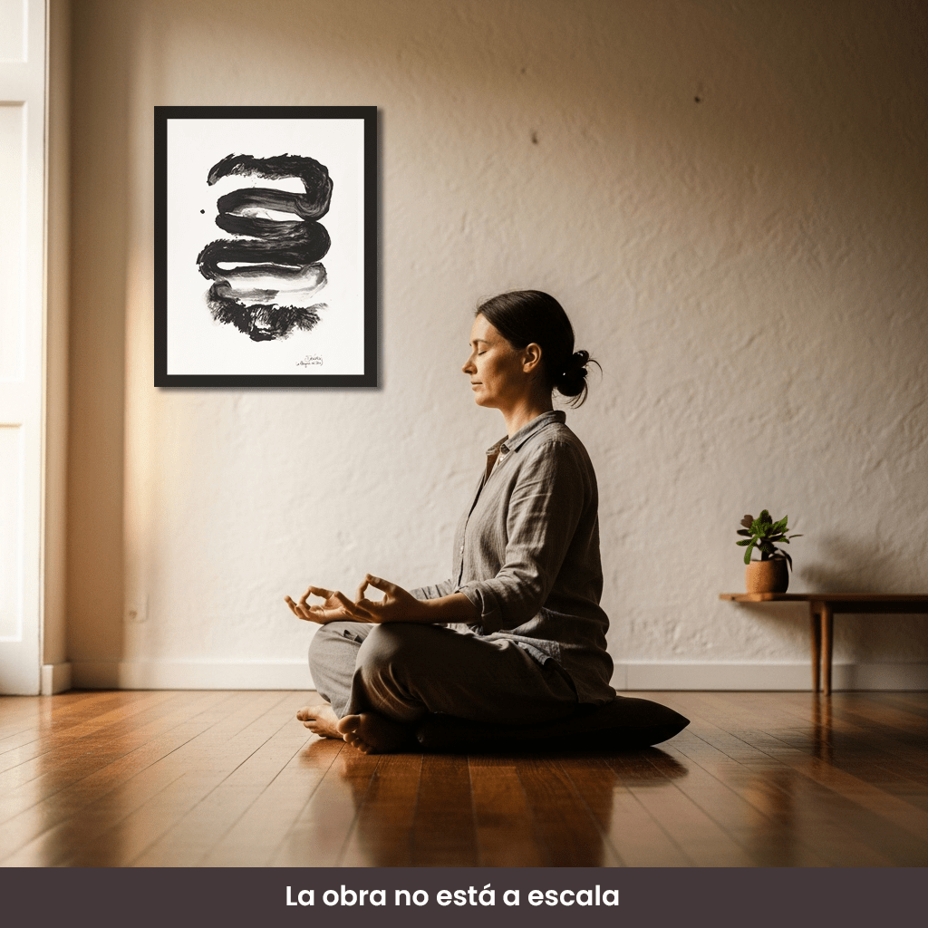 Arte Pintura | La alegría del Zen #013, Campo energético de consciencia de 350