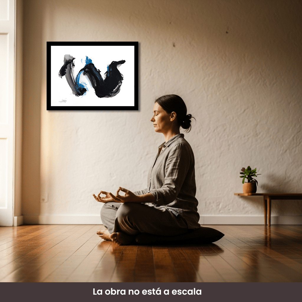 Arte Pintura | La alegría del Zen #07, Campo energético de consciencia de 400