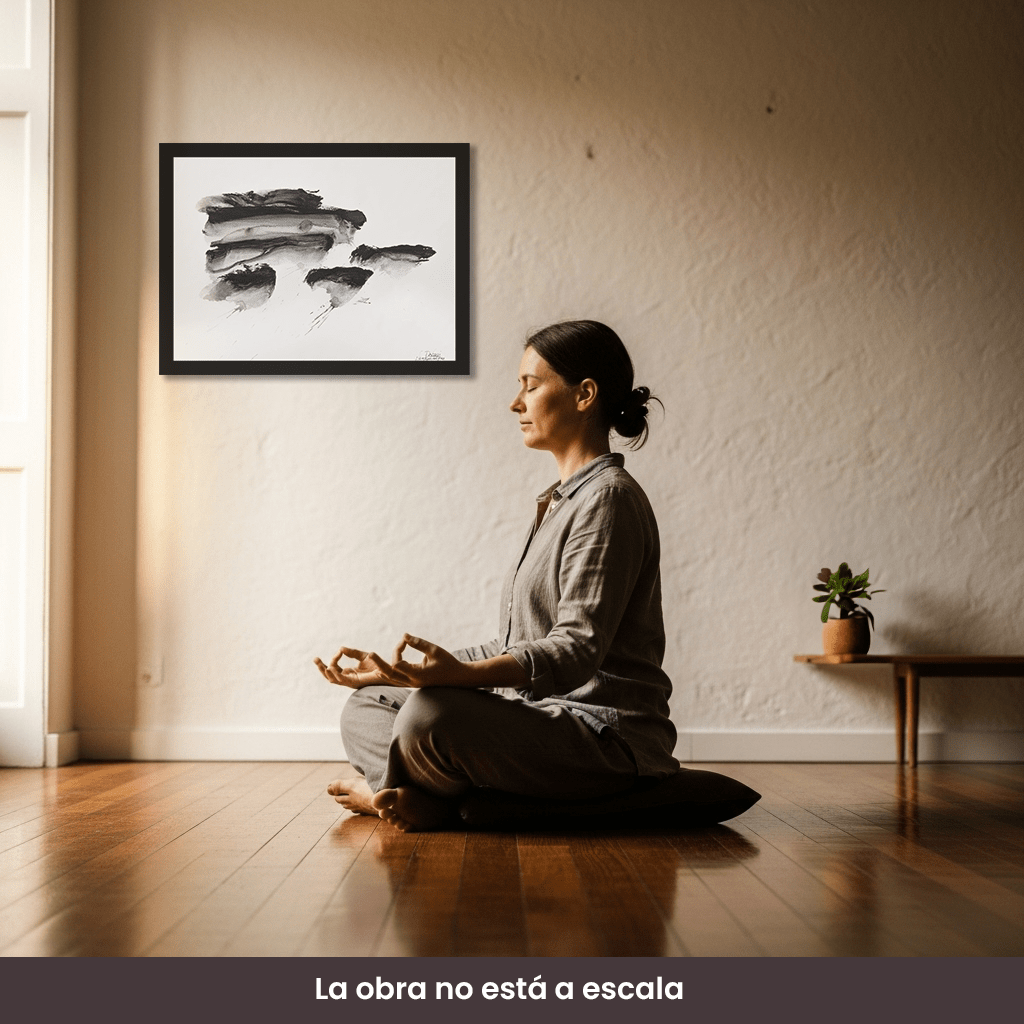 Arte Pintura | La alegría del Zen #011, Campo energético de consciencia de 310