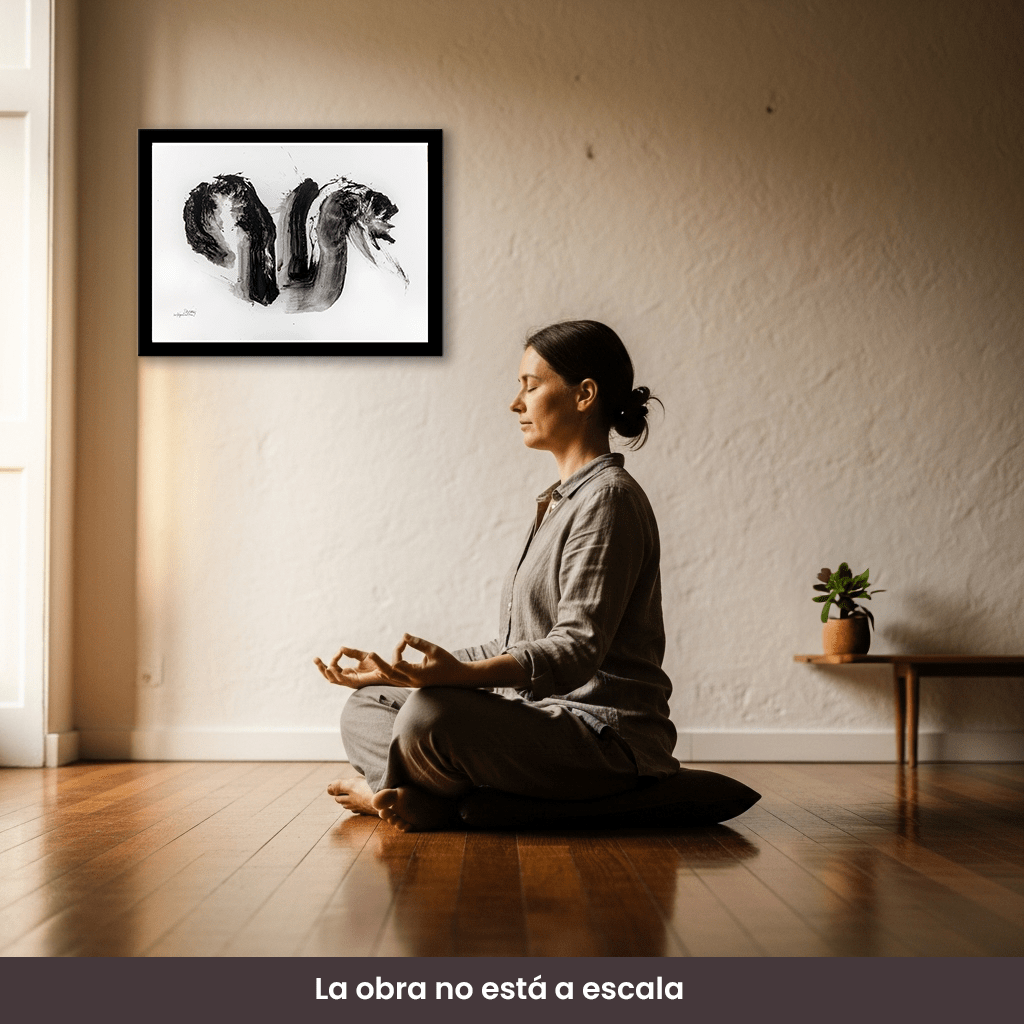 Arte Pintura | La alegría del Zen #030, Campo energético de consciencia de 310