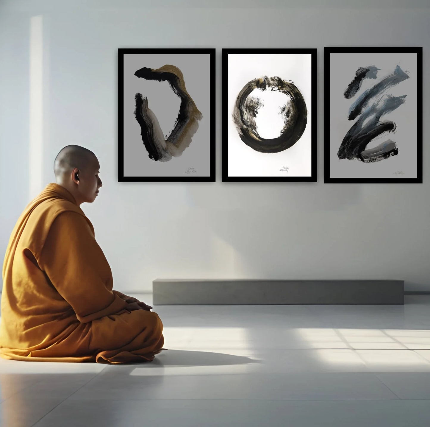 Arte Pintura | La alegría del Zen #0016, Campo energético de consciencia de 400