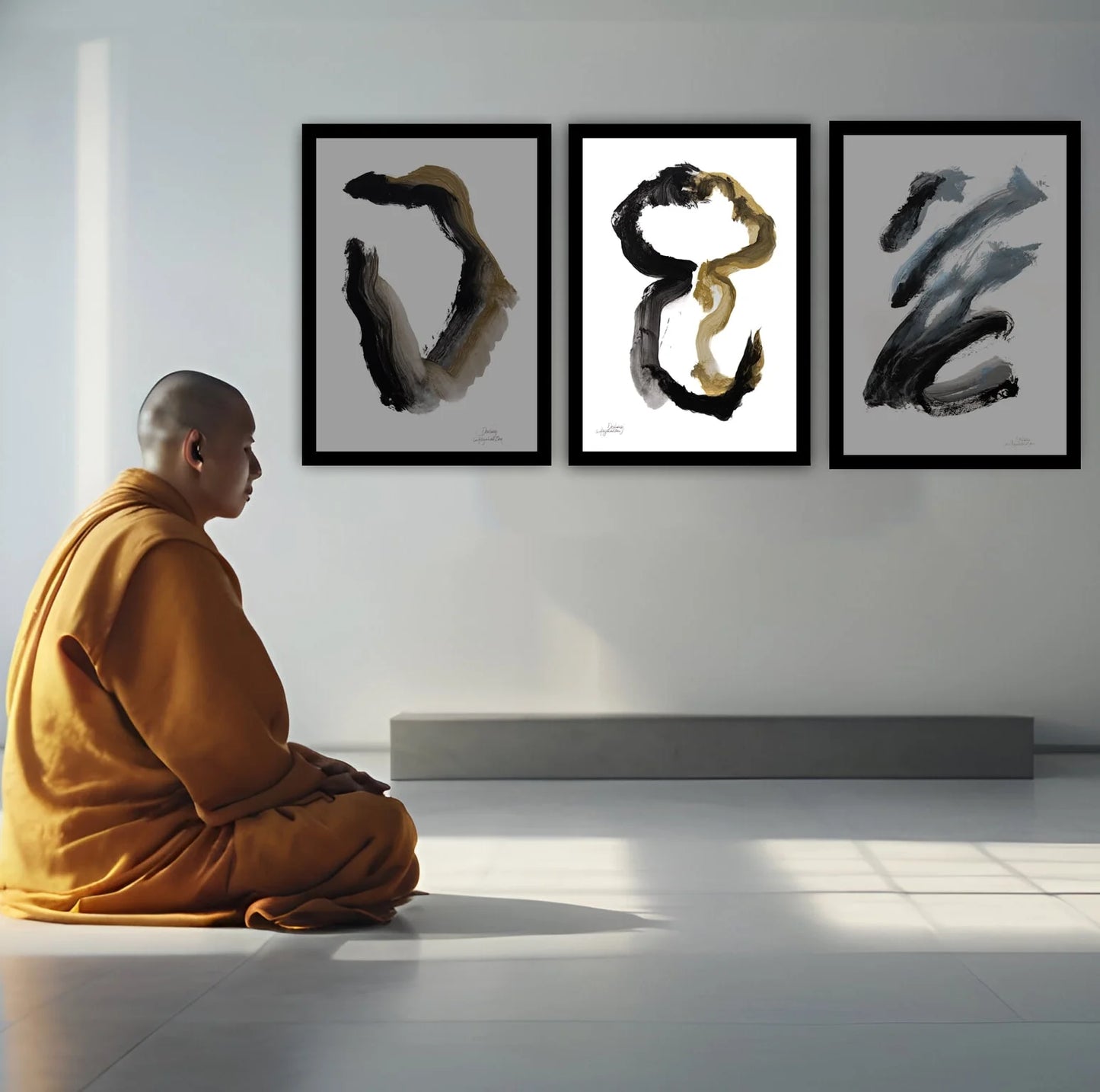 Arte Pintura | La alegría del Zen #0026, Campo energético de consciencia de 400