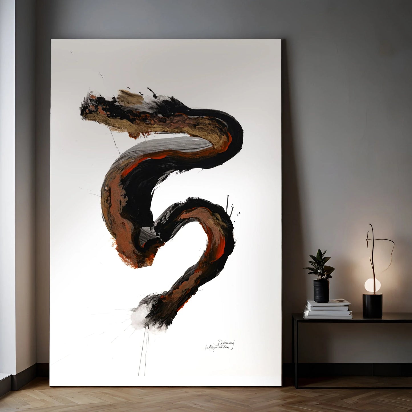 Arte Pintura | La alegría del Zen #033, Campo energético de consciencia de 200
