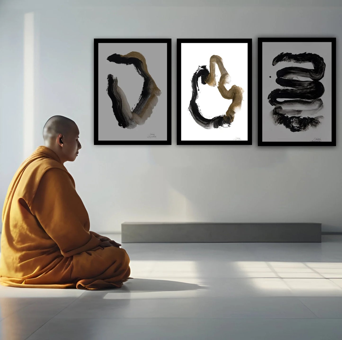 Arte Pintura | La alegría del Zen #010 Campo energético de consciencia de 500