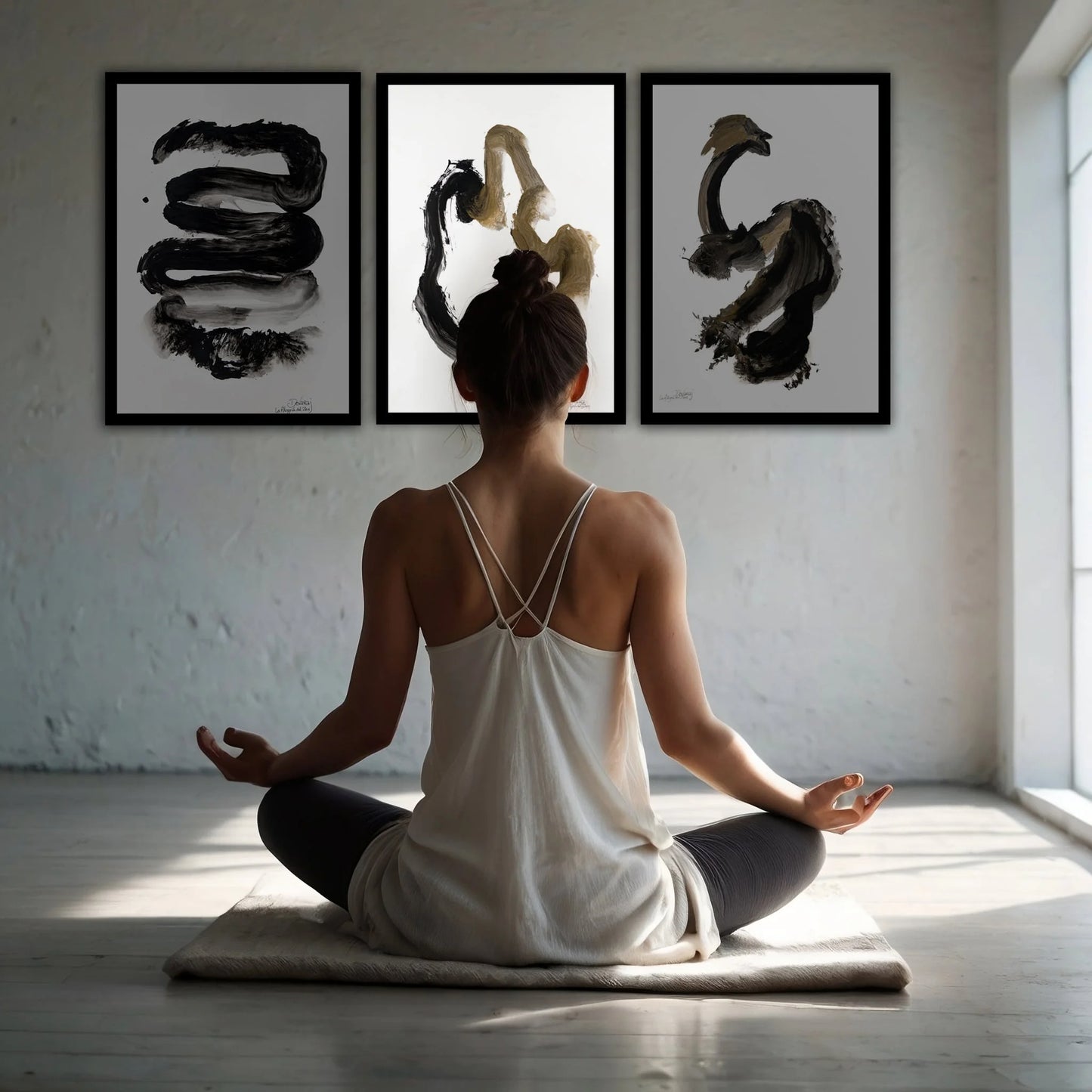 Arte Pintura | La alegría del Zen #010 Campo energético de consciencia de 500