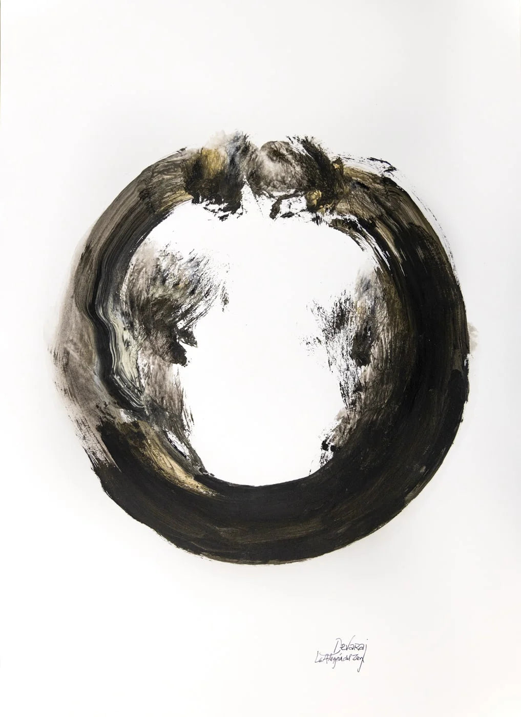 Arte Pintura | La alegría del Zen #0016, Campo energético de consciencia de 400