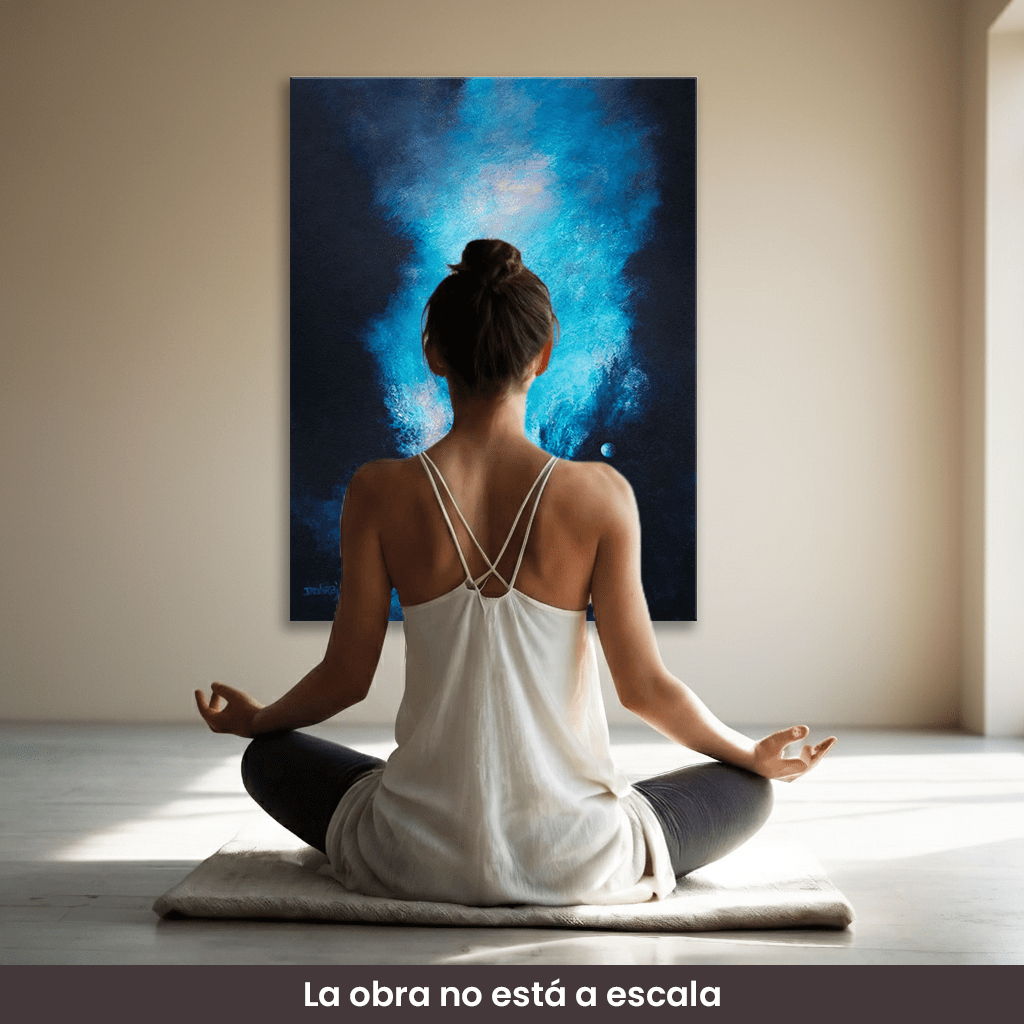 Cuadro de arte | "De La Oscuridad a la Luz", Campo energético de consciencia de 402