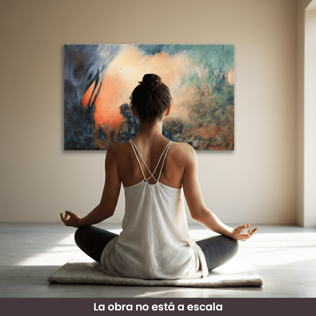 Cuadro de arte | "La relación", Campo energético de consciencia de 350