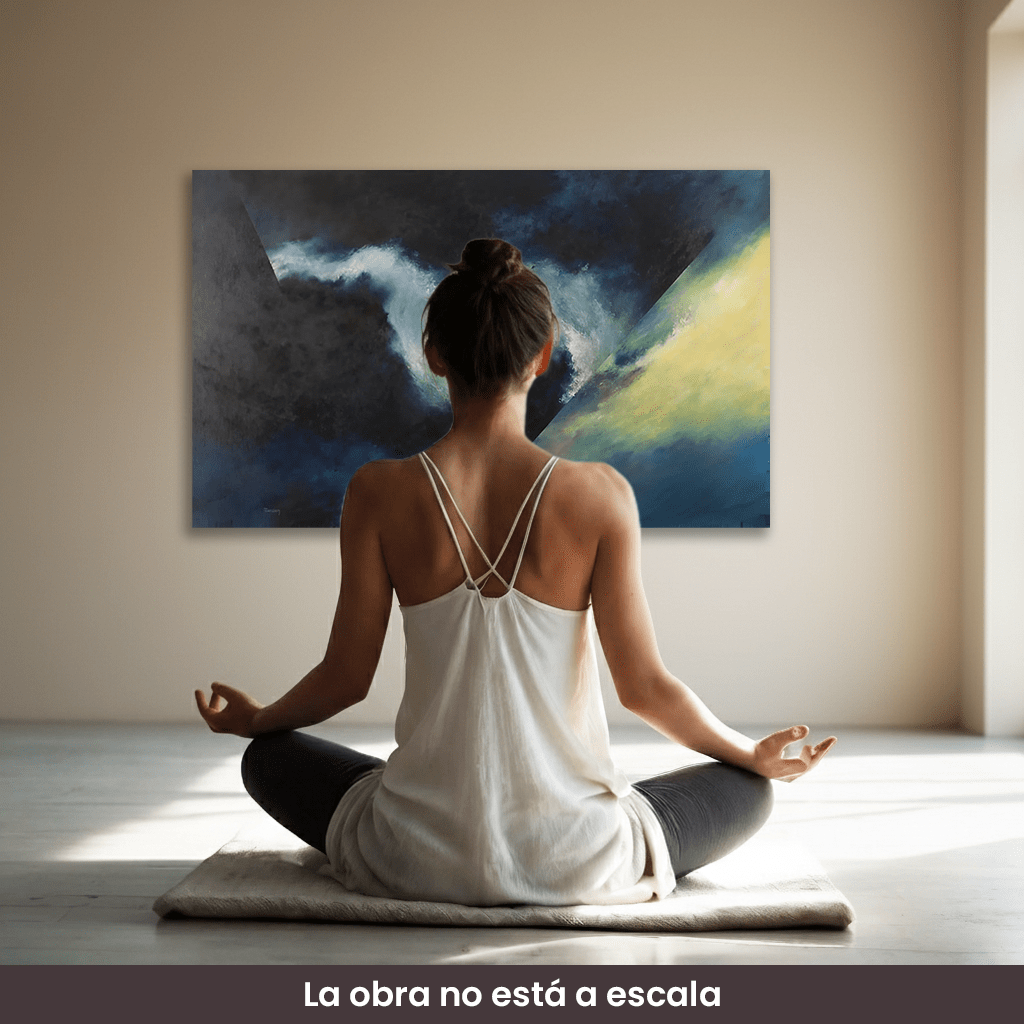 Cuadro de arte | "Observa la existencia", Campo energético de consciencia de 362