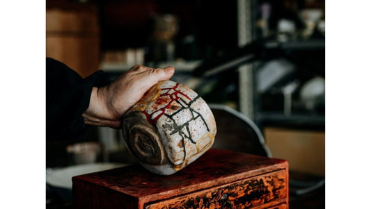 Vasija Kintsukuroi japonesa