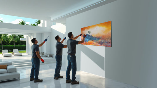 Cómo los decoradores de lujo usan arte espiritual