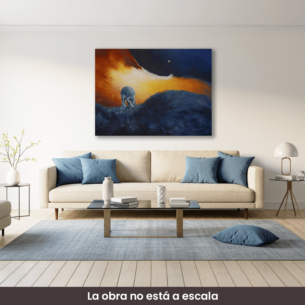 Cuadro de arte | "Hacia la consciencia", Campo energético de consciencia de 353