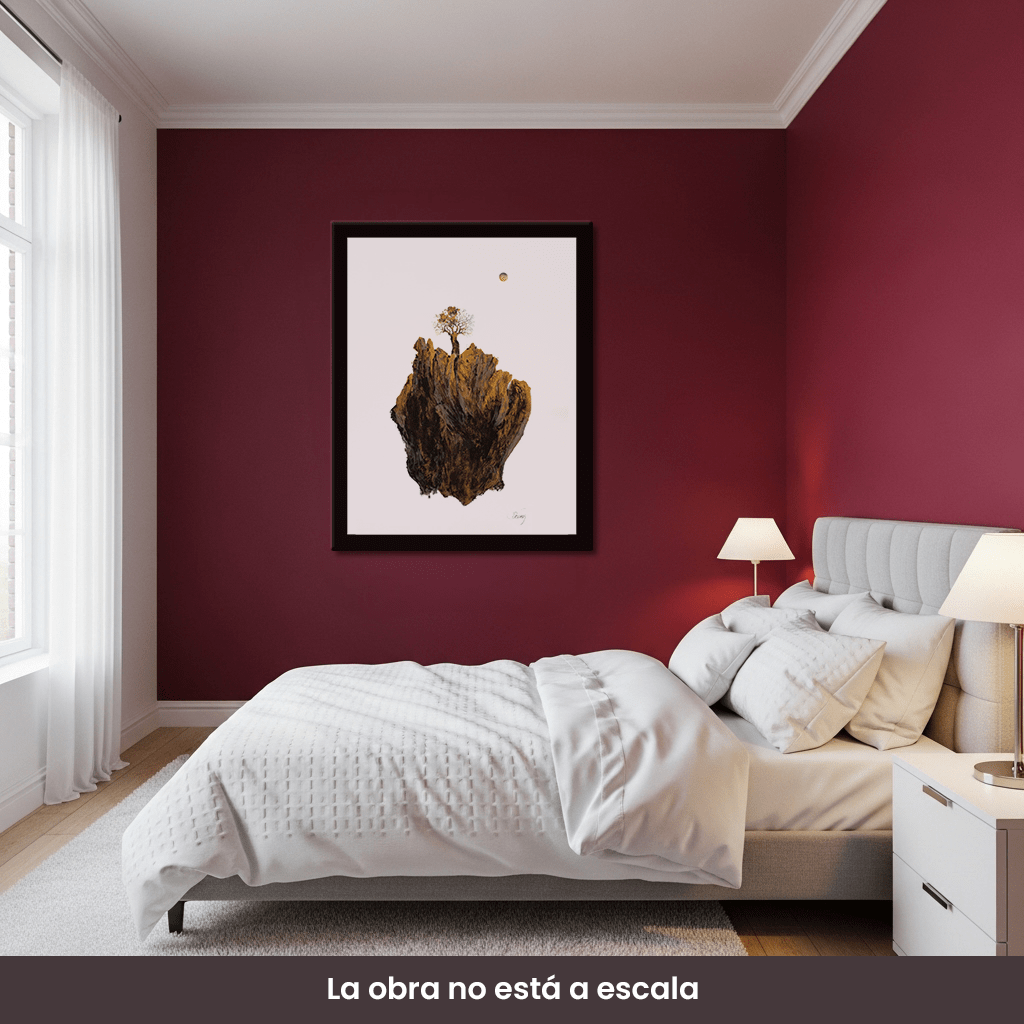 Arte Pintura | La alegría del Zen #041, Campo energético de consciencia de 370