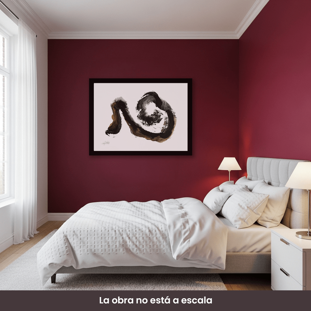 Arte Pintura | La alegría del Zen #025, Campo energético de consciencia de 500
