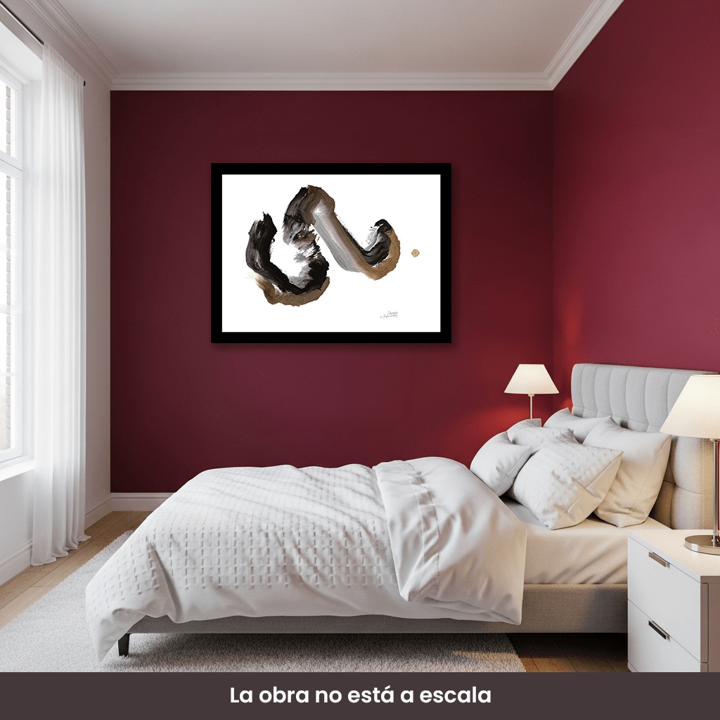 Arte Pintura | La alegría del Zen #024, Campo energético de consciencia de 350