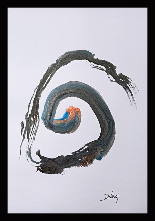 Arte Pintura | Deva 03, Campo energético de consciencia 383