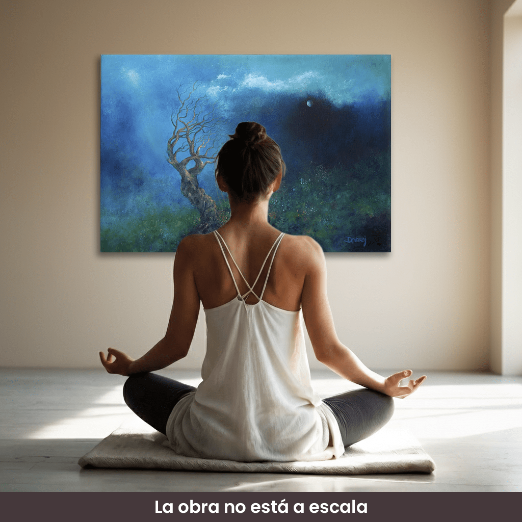 Cuadro de arte | "Yo te sigo mi querida alma", Campo energético de consciencia de 420