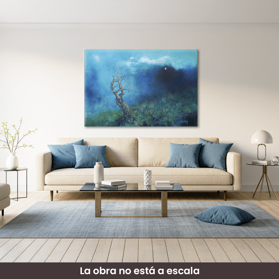 Cuadro de arte | "Yo te sigo mi querida alma", Campo energético de consciencia de 420
