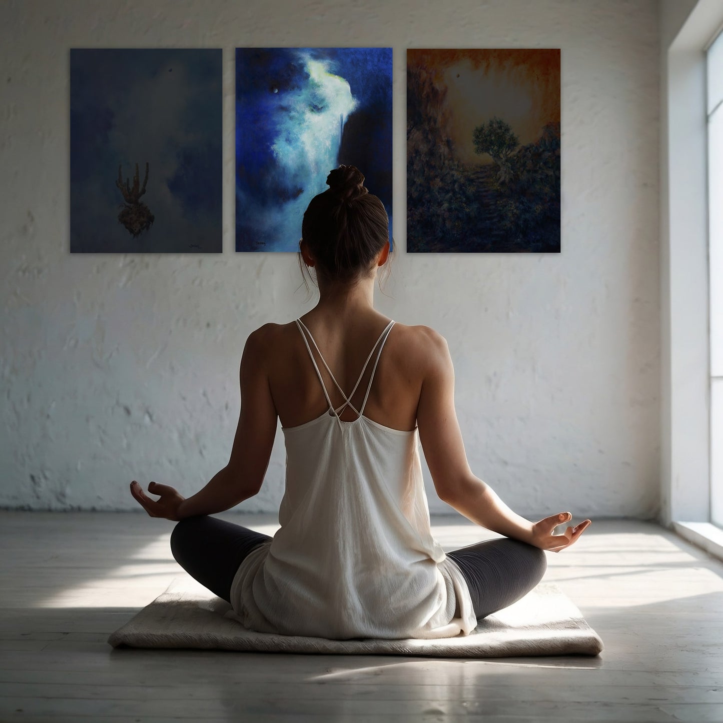 Cuadro de arte | "La Perfección, Lo Absoluto, La Totalidad" Campo energético de consciencia de 370