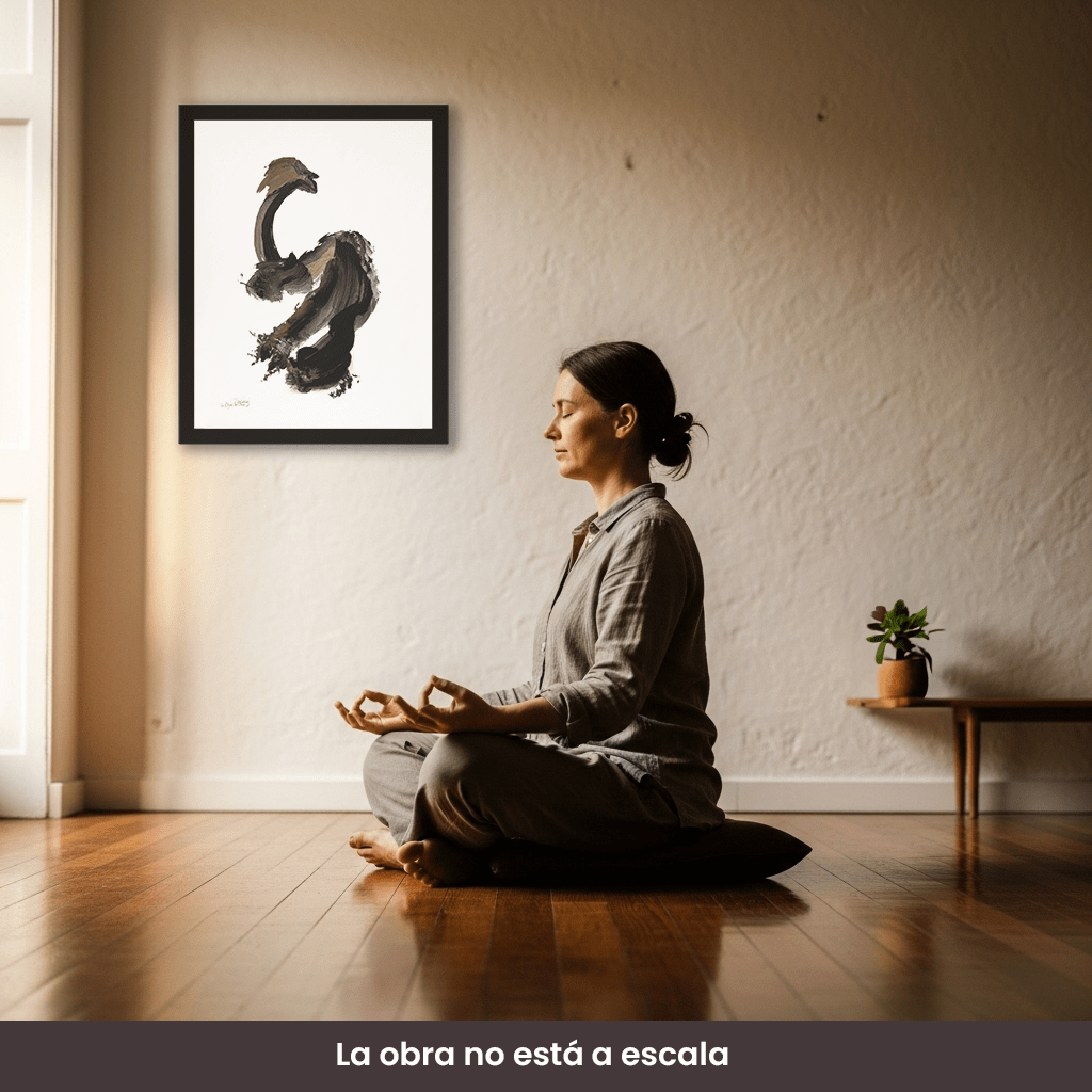 Arte Pintura | La alegría del Zen #032, Campo energético de consciencia de 310