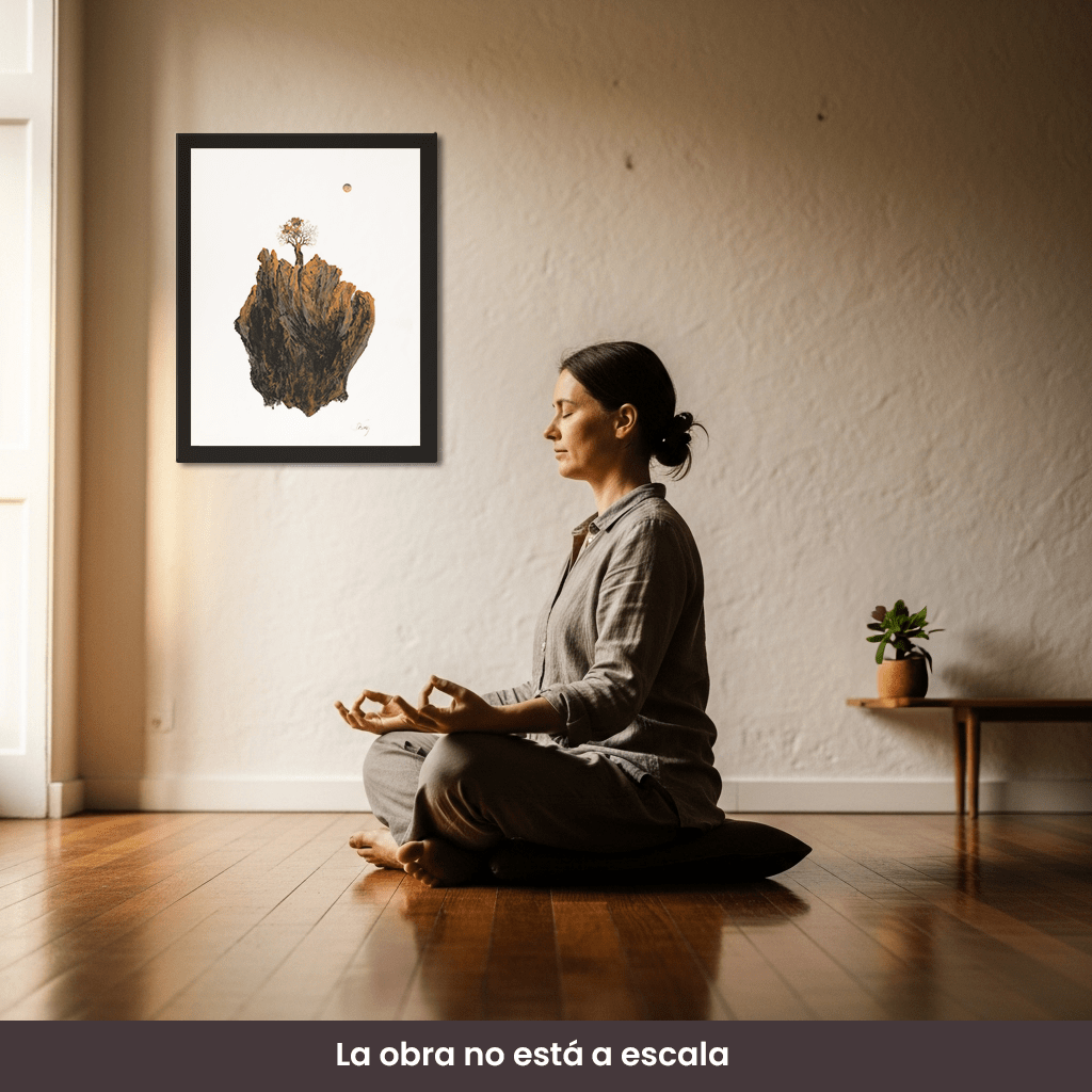 Arte Pintura | La alegría del Zen #041, Campo energético de consciencia de 370