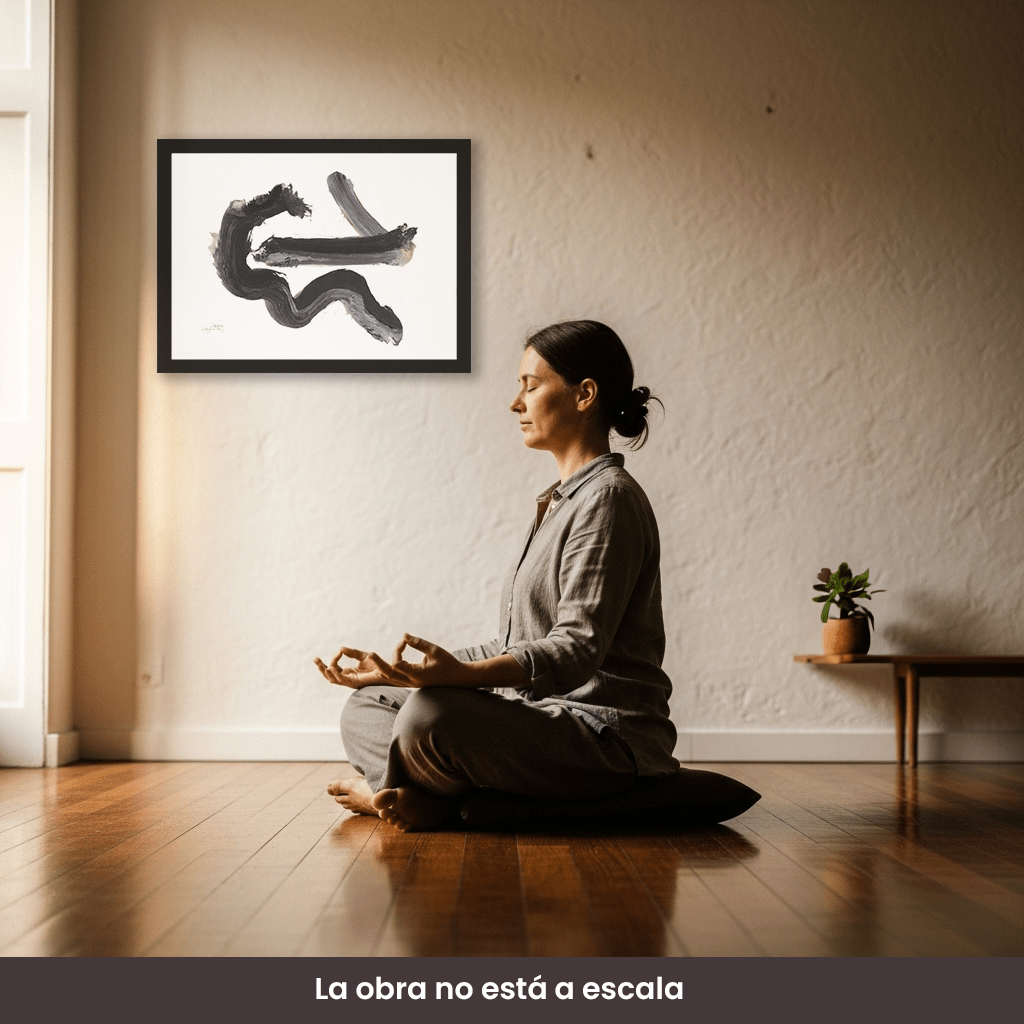 Arte Pintura | La alegría del Zen #026, Campo energético de consciencia de 400
