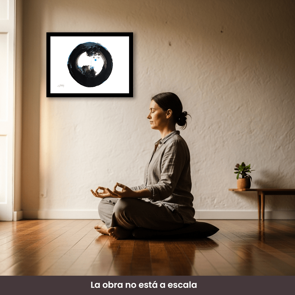 Arte Pintura | La alegría del Zen #021, Campo energético de consciencia de 500