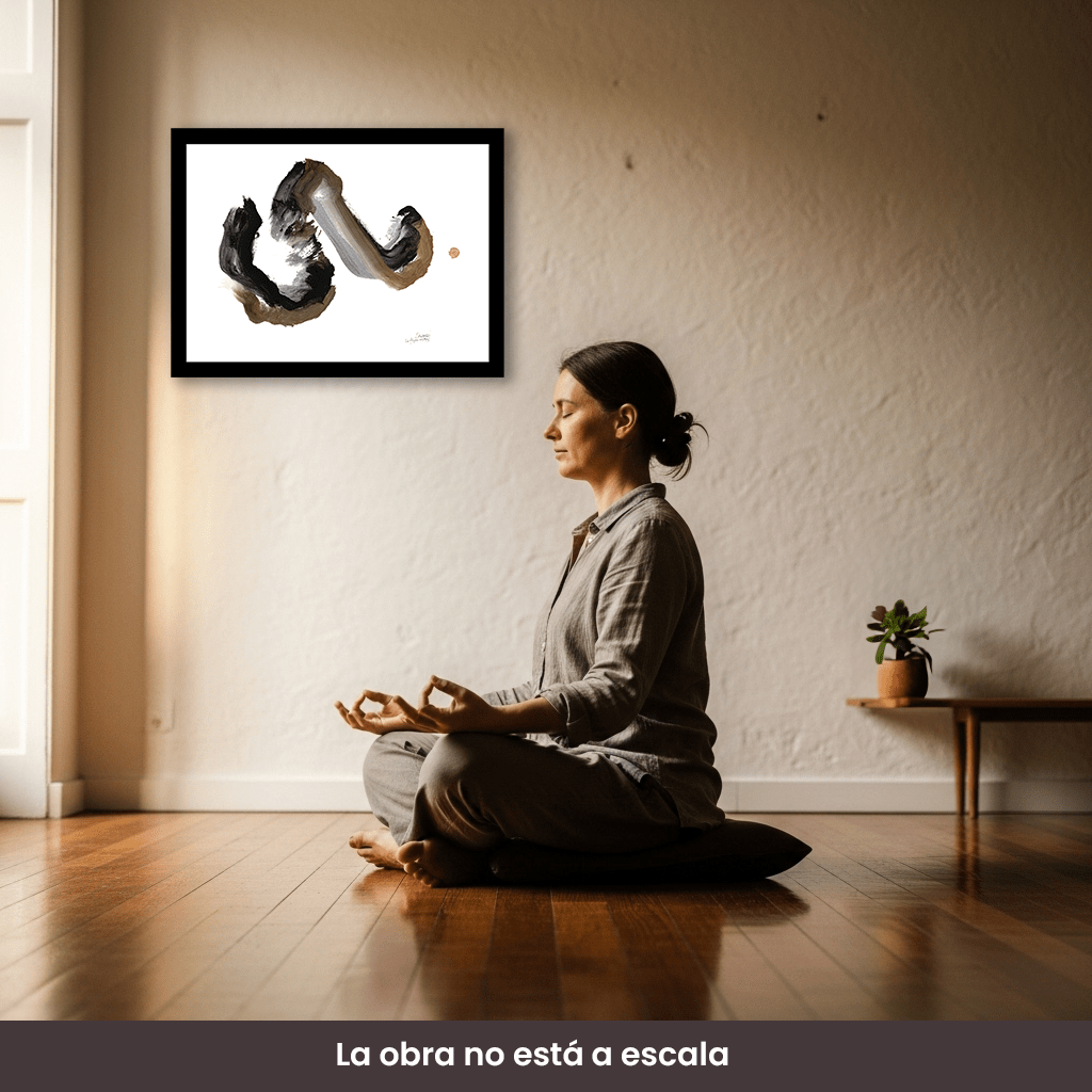 Arte Pintura | La alegría del Zen #024, Campo energético de consciencia de 350