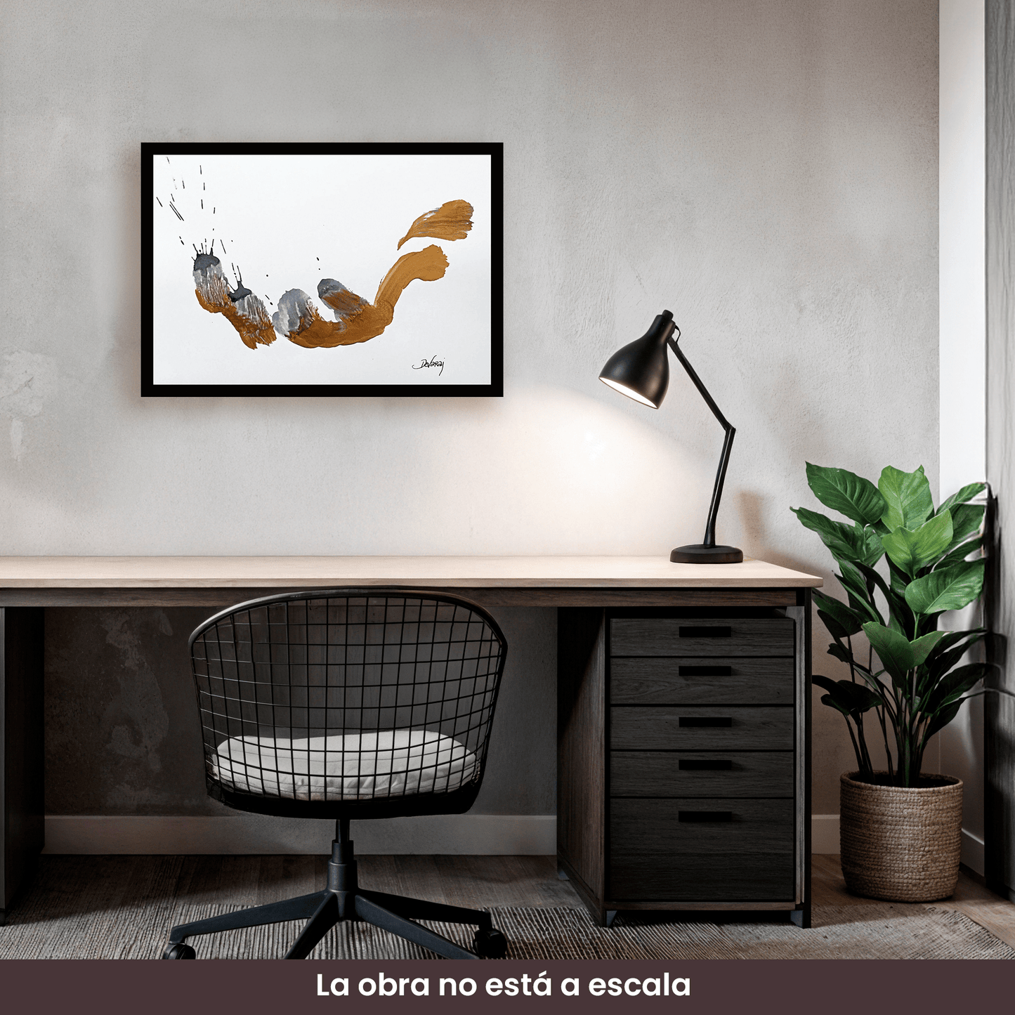 Arte Pintura | Deva 013, Campo energético de consciencia 500