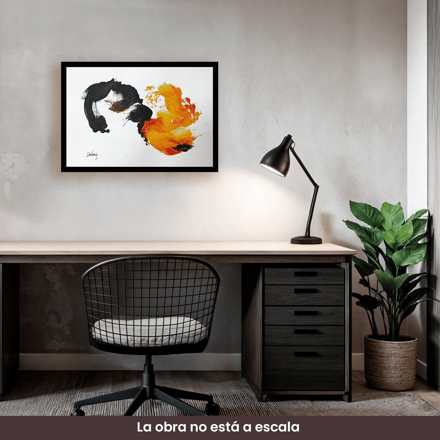 Arte Pintura | Deva 011, Campo energético de consciencia 400