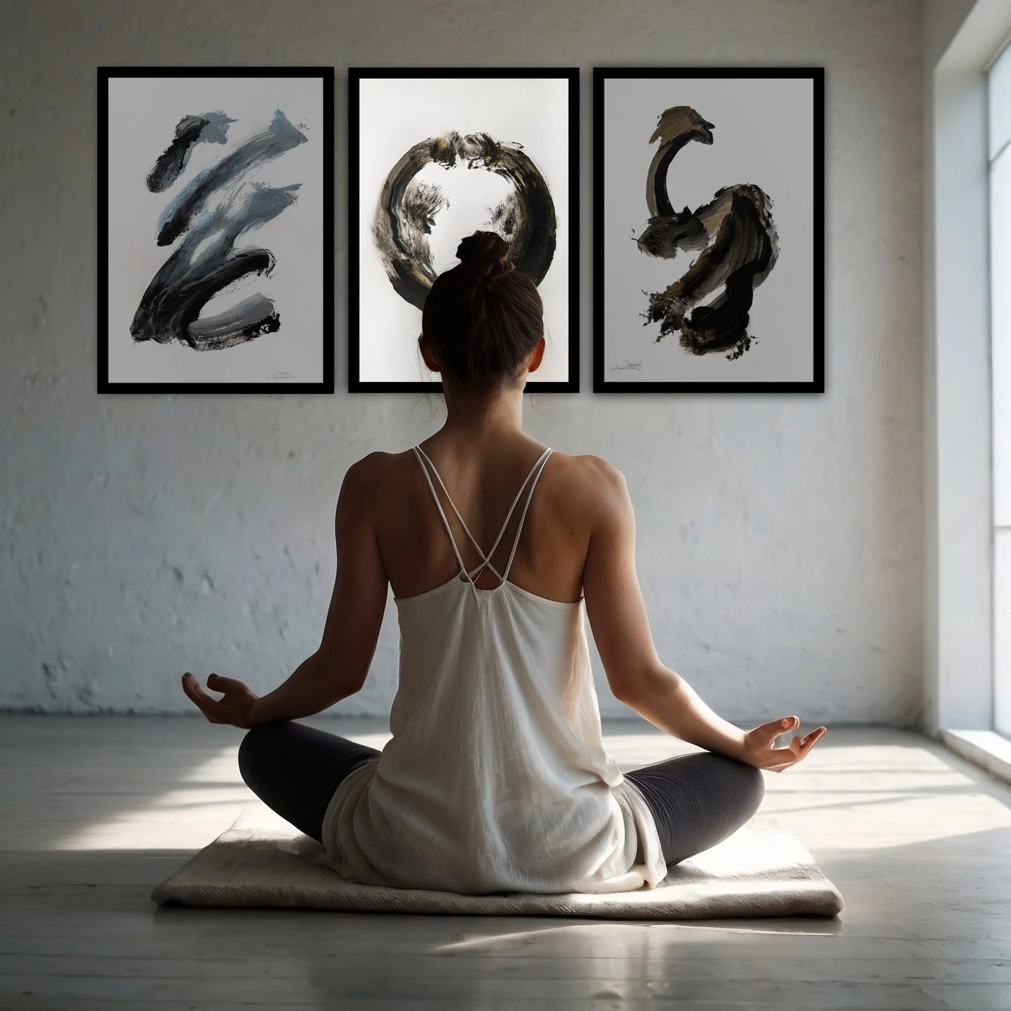 Arte Pintura | La alegría del Zen #0016, Campo energético de consciencia de 400