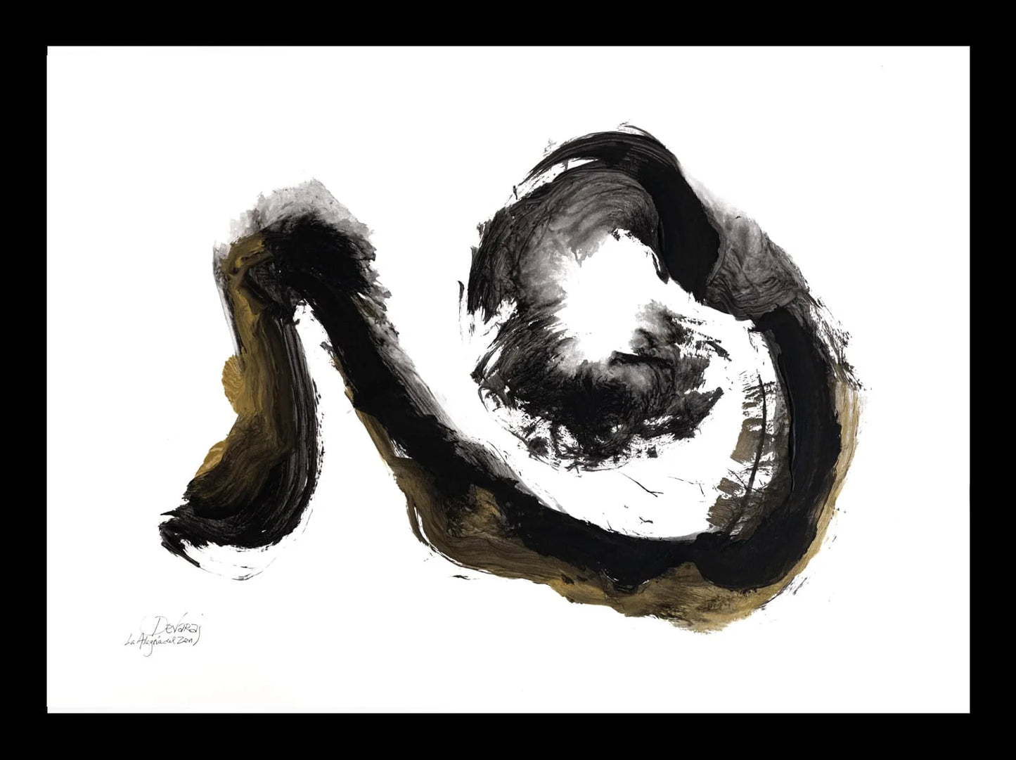 Arte Pintura | La alegría del Zen #025, Campo energético de consciencia de 500