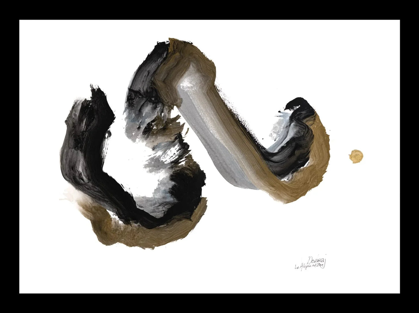 Arte Pintura | La alegría del Zen #024, Campo energético de consciencia de 350