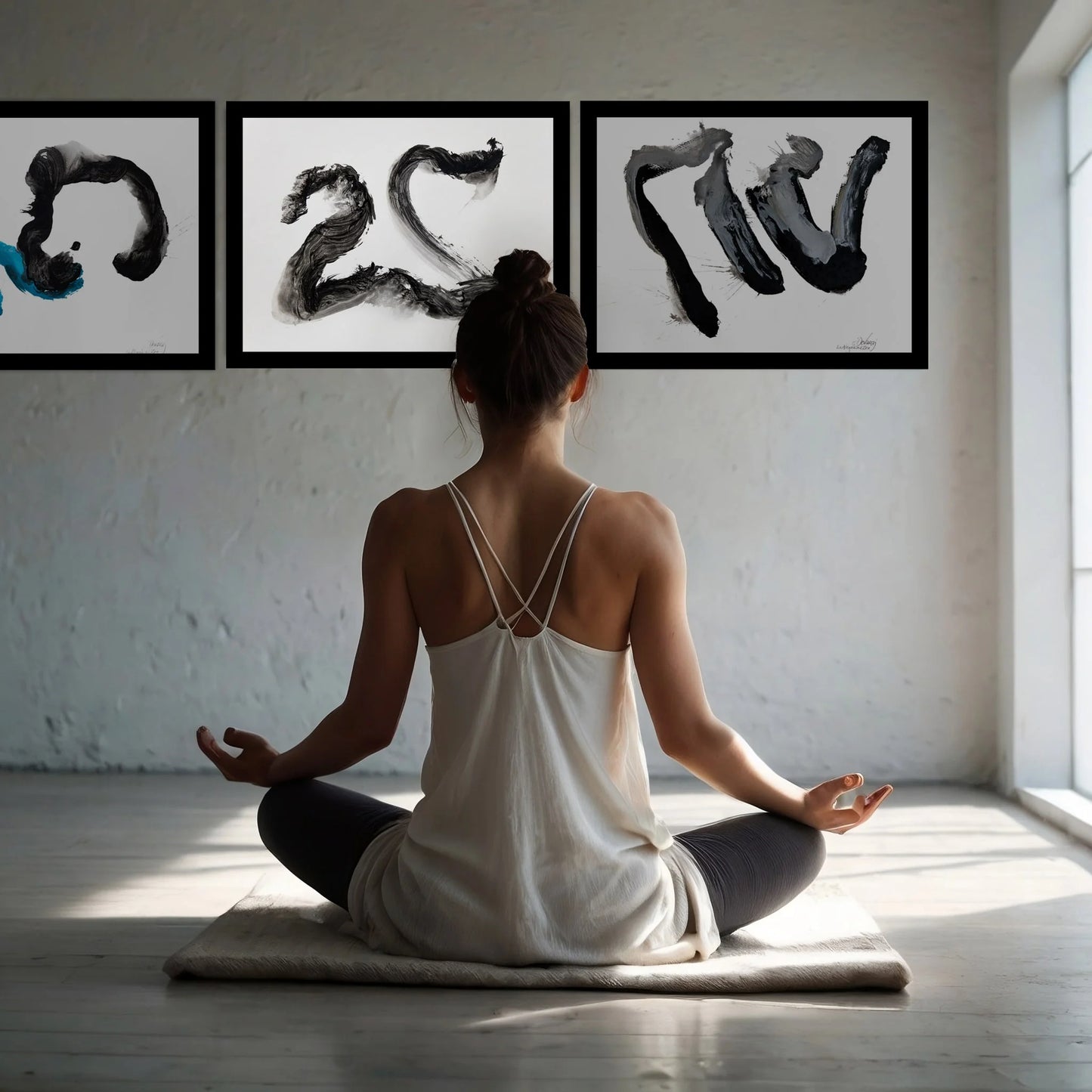 Arte Pintura | La alegría del Zen #09, Campo energético de consciencia de 350
