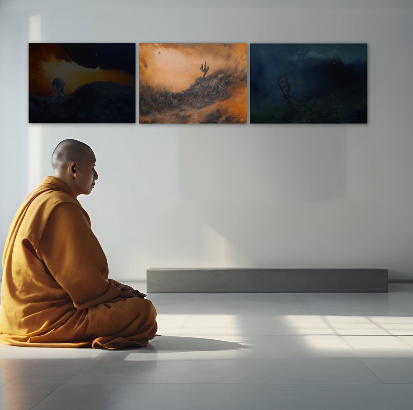 Cuadro de arte | "Te estaba buscando, deseando, anhelando", Campo energético de consciencia de 400