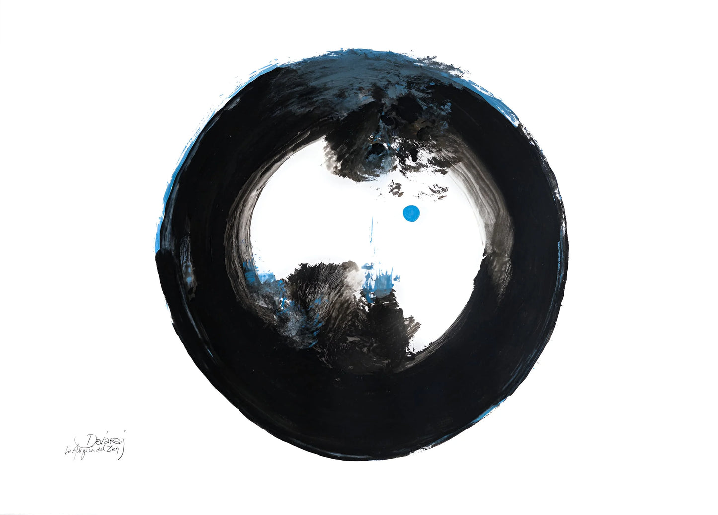 Arte Pintura | La alegría del Zen #021, Campo energético de consciencia de 500