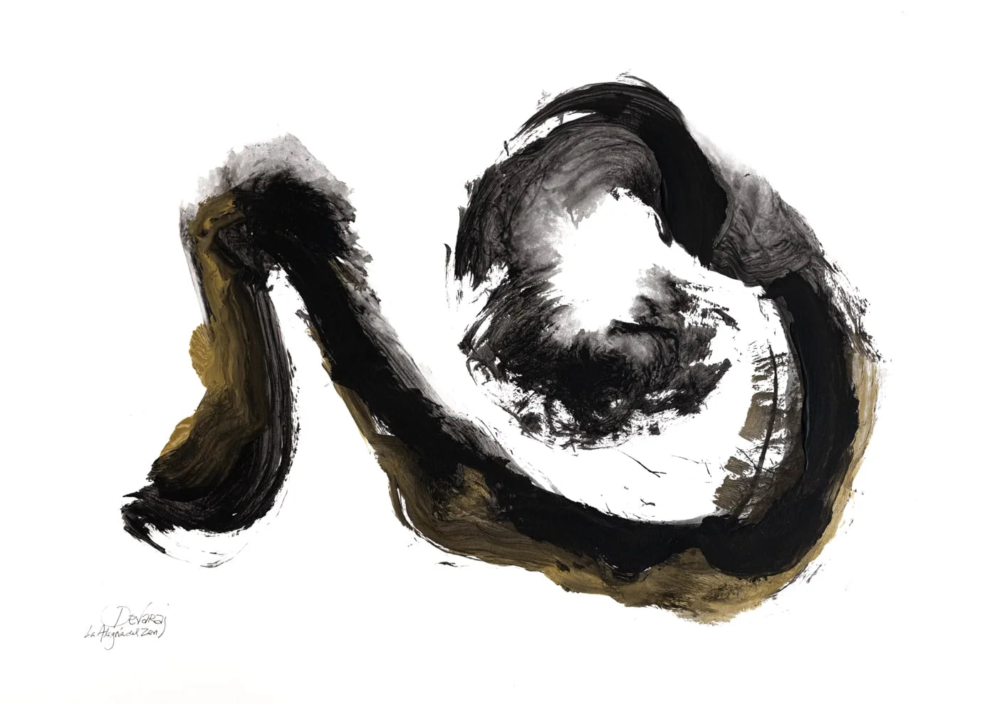 Arte Pintura | La alegría del Zen #025, Campo energético de consciencia de 500