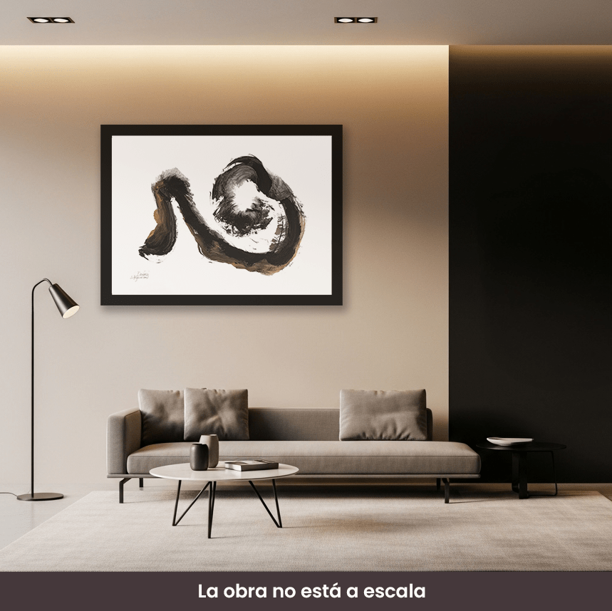 Arte Pintura | La alegría del Zen #025, Campo energético de consciencia de 500