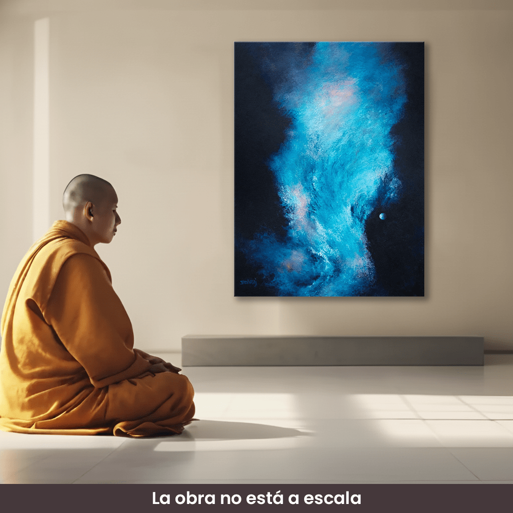 Cuadro de arte | "De La Oscuridad a la Luz", Campo energético de consciencia de 402