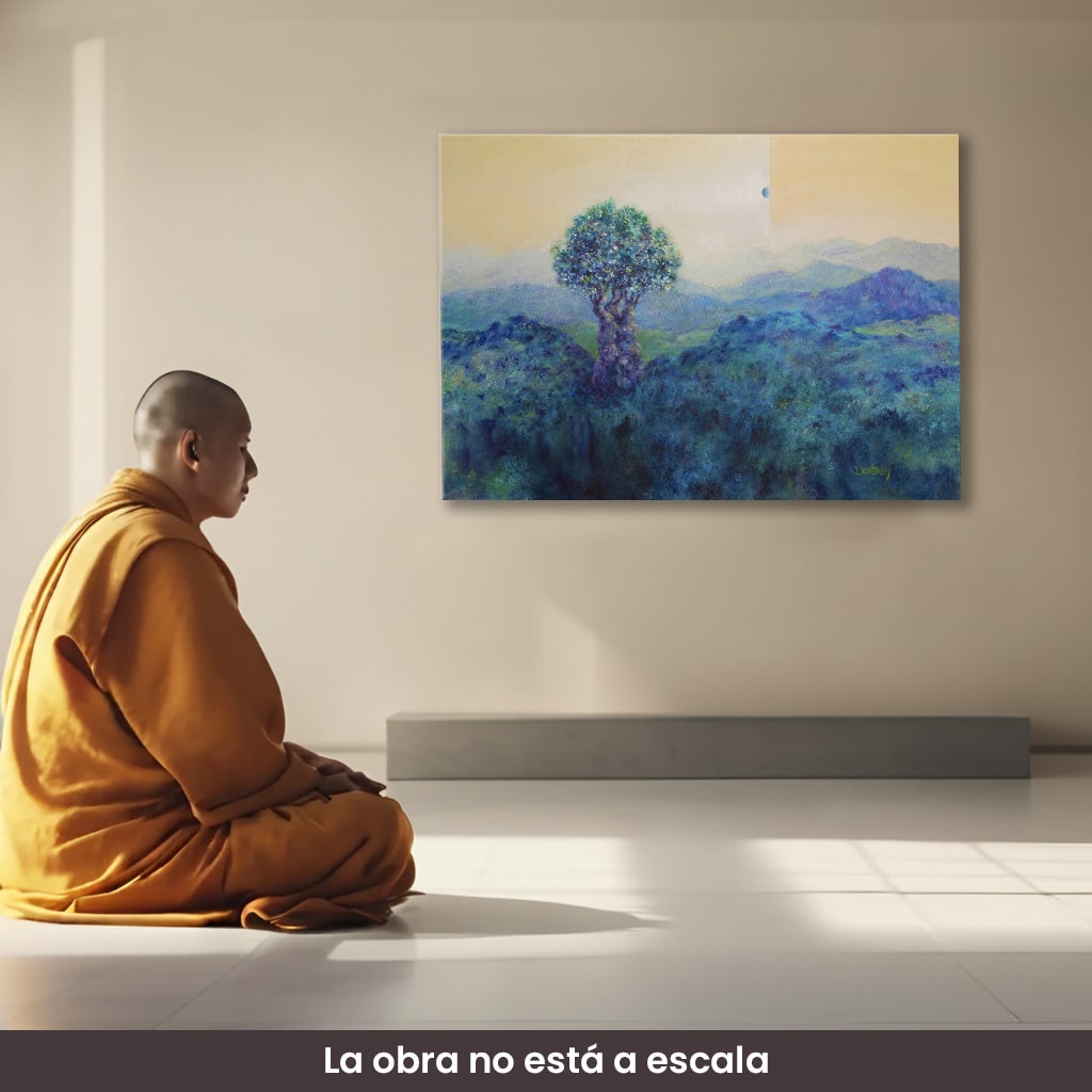 Cuadro de arte | "El horizonte", Campo energético de consciencia de 400