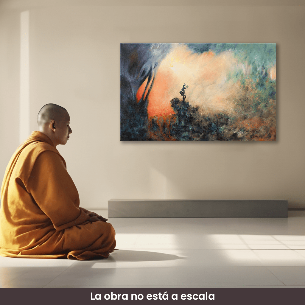 Cuadro de arte | "La relación", Campo energético de consciencia de 350