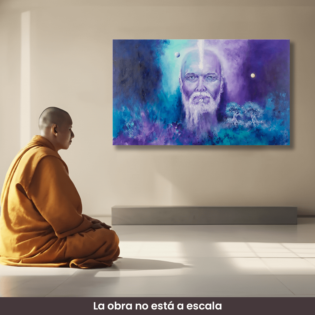 Cuadro de arte | "La vida en el presente", Campo energético de consciencia de 400