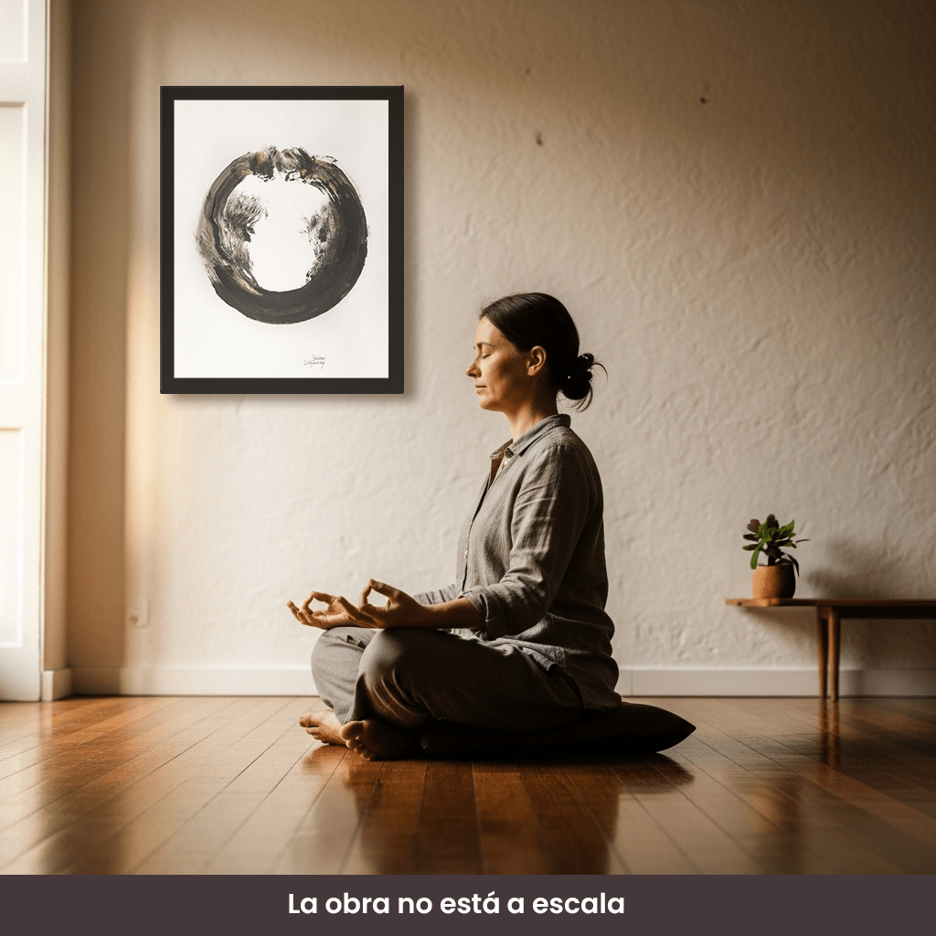 Arte Pintura | La alegría del Zen #0016, Campo energético de consciencia de 400